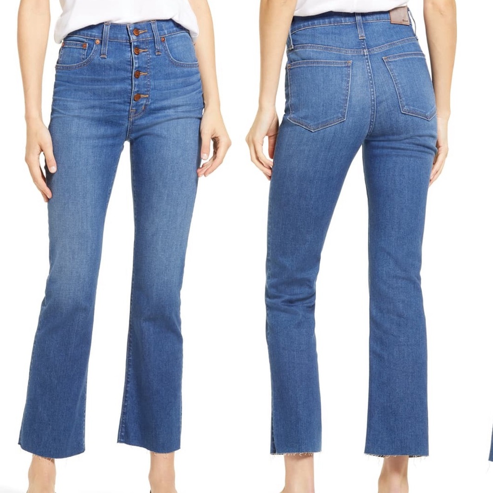 Madewell High Waist Cali Boot Jean Urbandale Sz 10